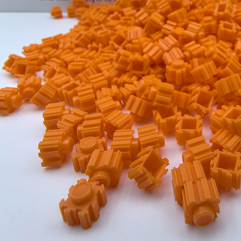 LEGO-kompatible 8mm kleine Teilchen Schüttgut Bausteine Großhandel Kinder Bastelzubehör Bildungs-Puzzlespielzeug