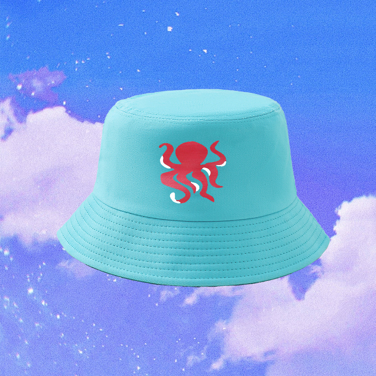 Unisex Simple Style Octopus Printing Bucket Hat display picture 11