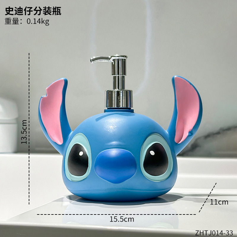 Botella de emulsión con forma de muñeca de cabeza grande botella de presión gran botella vacía champú botella de agua