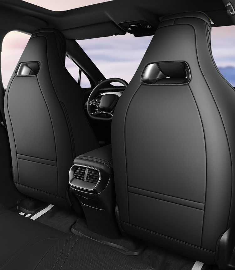 Byd Hiace 07 Seat Cover Fully Surrounded Breathable Perforated Cushion Leather Hiace 07Ev Special Four-Season Seat Cover