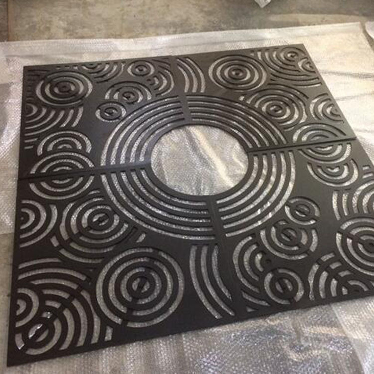 室外道路工程不锈钢树篦子考顿钢树篦子异形树池板