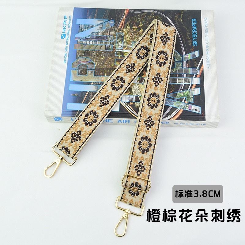 Bolso bandolera con accesorios ultra anchos, bolso de color, correa gruesa, correa de repuesto alargada, correa de hombro de bolso universal ajustable