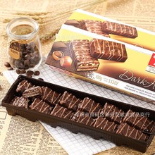 批發 Loacke意大利進口萊家榛子巧克力威化塗層餅干100g 18盒一箱