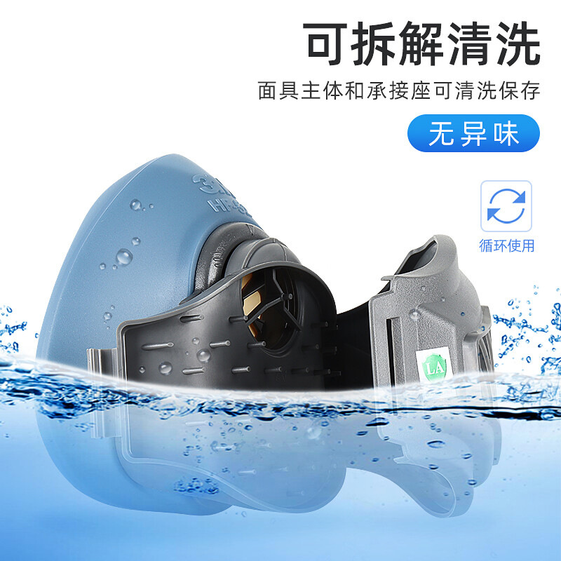 3M HF-52 de silicona máscara protectora de pulido químico polvo pesticida pintura en aerosol máscara de la mina de carbón al por mayor máscara de polvo