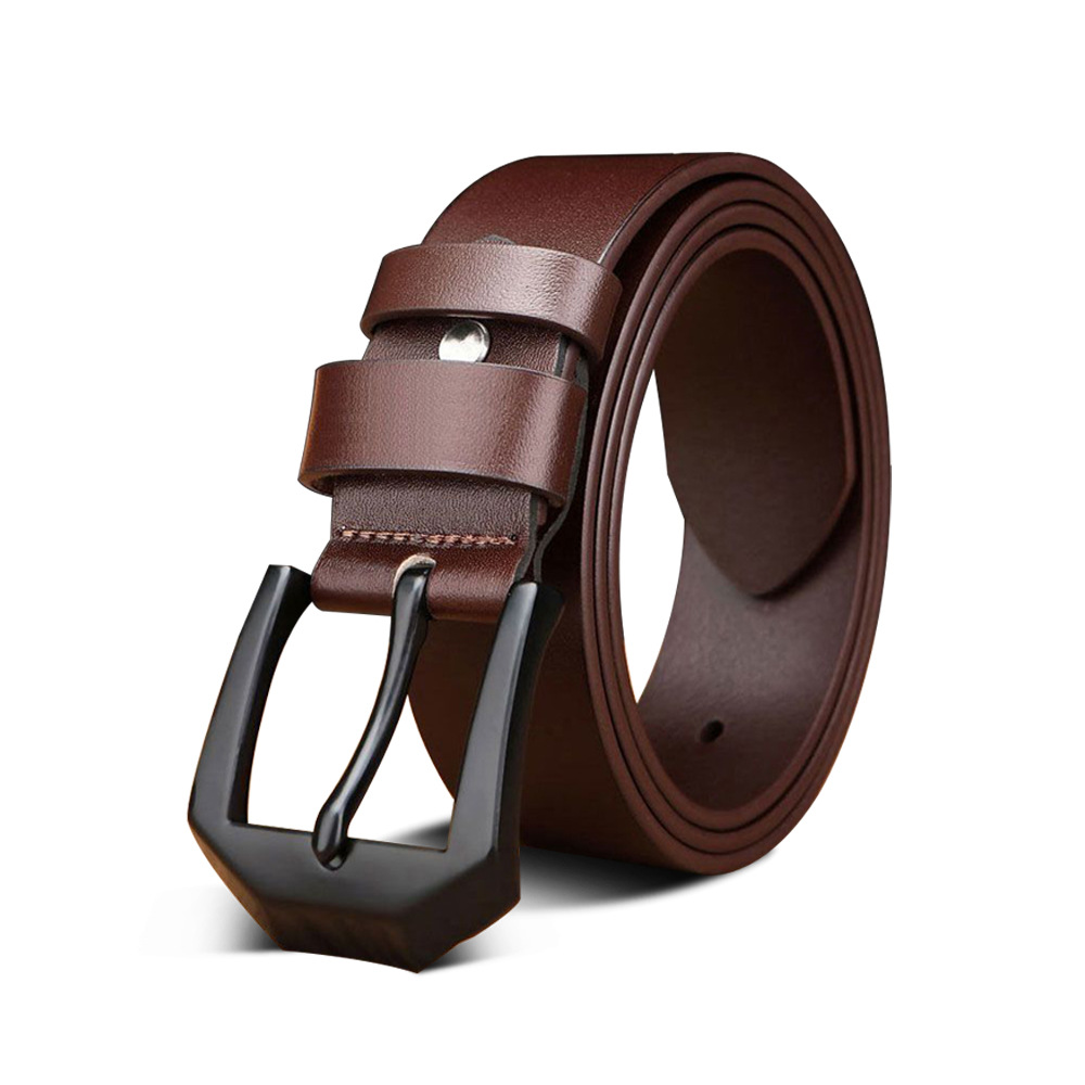 cinturón de hombre cinturón de aguja cinturón de cuero de vaca cinturón de negocios cinturón de cuero pu cinturón al por mayor [enviar perforador]