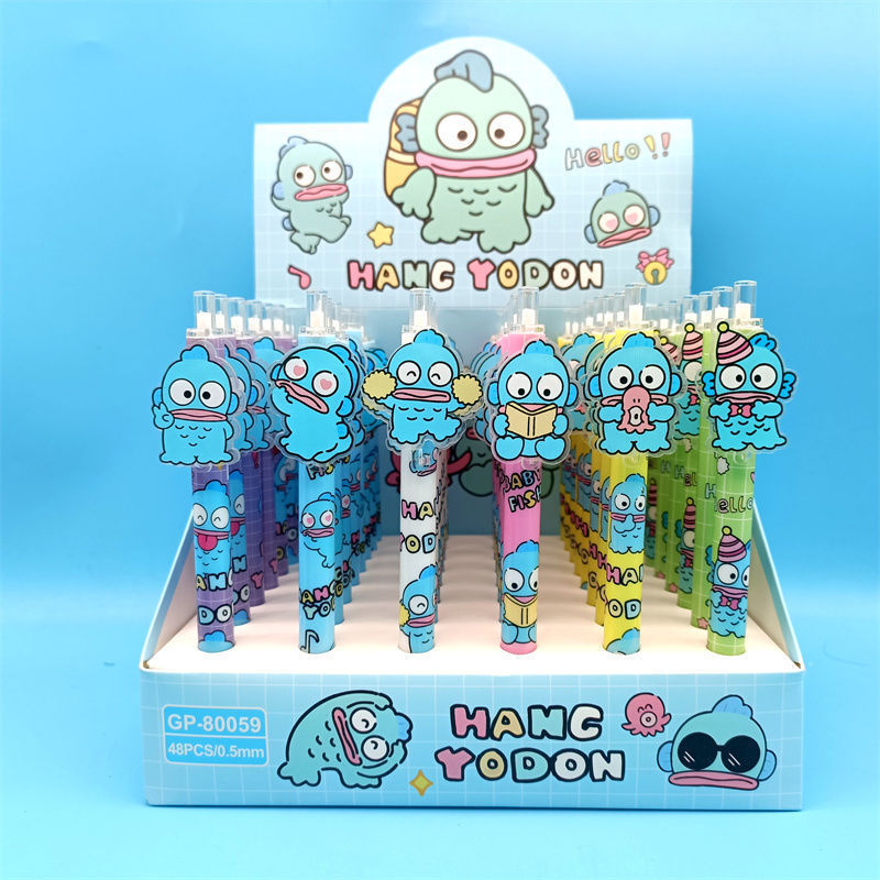 GP - 80008 miel Nieve Ice City parche pulsar lápiz móvil Kapibara Kulomi alto valor de la cara estudiante lápiz neutro 0.5