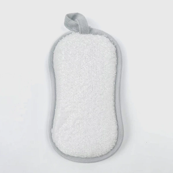 Bamboo fiber sponge