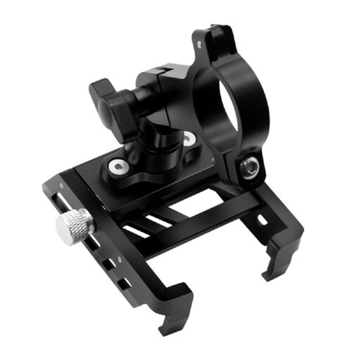 360-degree multi-directional adjustable rotating aluminum alloy phone holder motorcycle bicycle electric scooter GPS phone stand