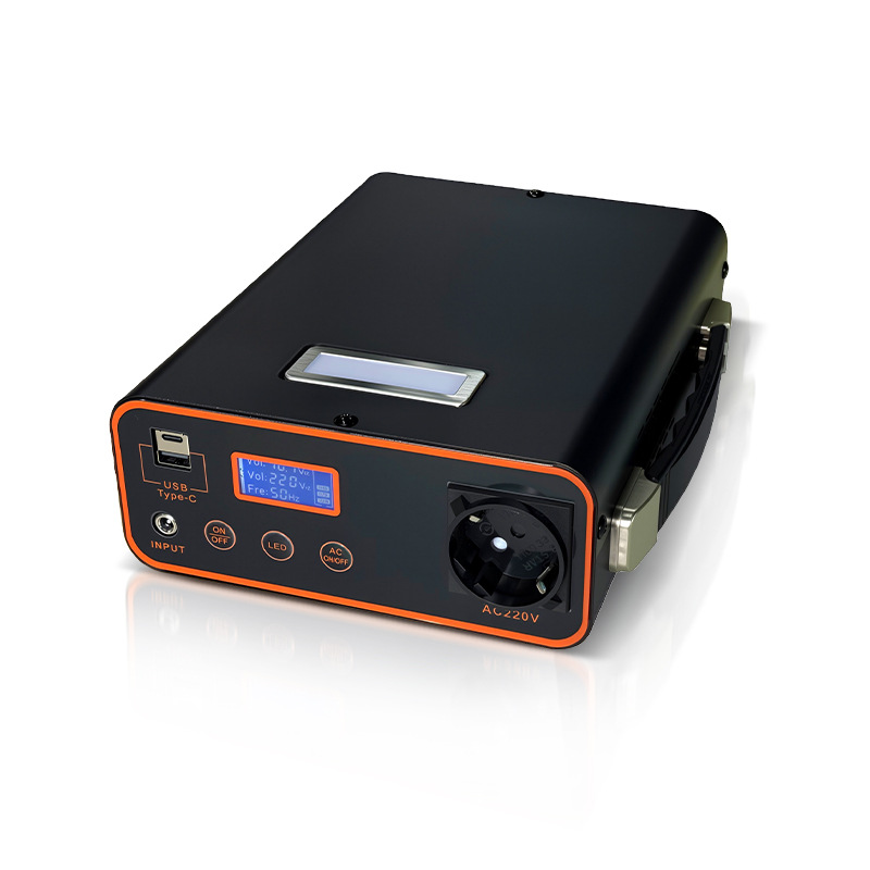 Fuente de alimentación móvil para exteriores, 220v, gran capacidad, portátil, estilo camping, batería para puesto, coche, batería de almacenamiento de energía de emergencia para el hogar