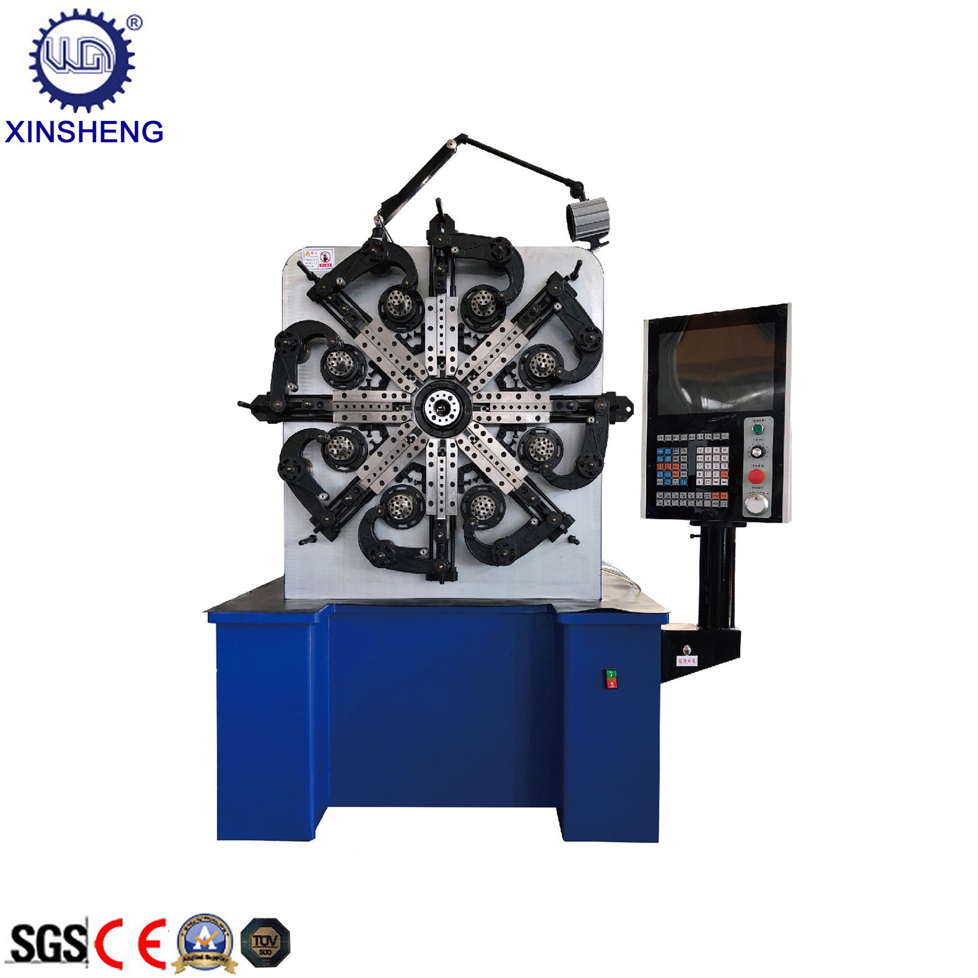 厂家直销鑫圣达数控弹簧机GT-SF-50W电脑数控弹簧成型机器