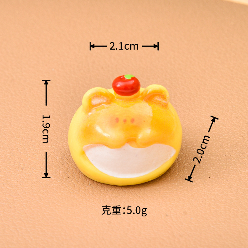 仿真微缩食玩面包卷千层酥树脂配件 娃娃屋diy装饰品桌面小摆件|undefined
