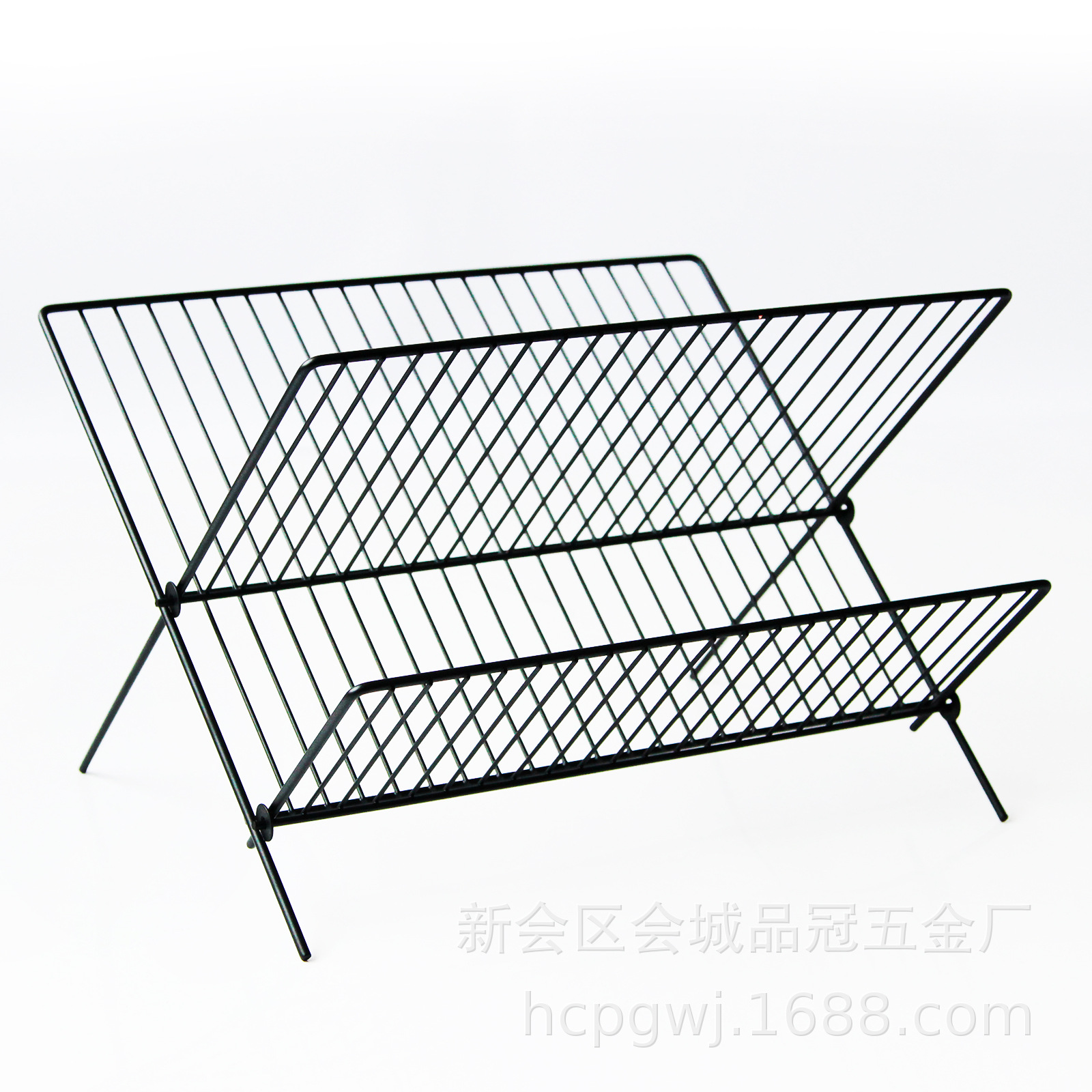 클래식 밝은 검은 색 (물 트레이 없음)