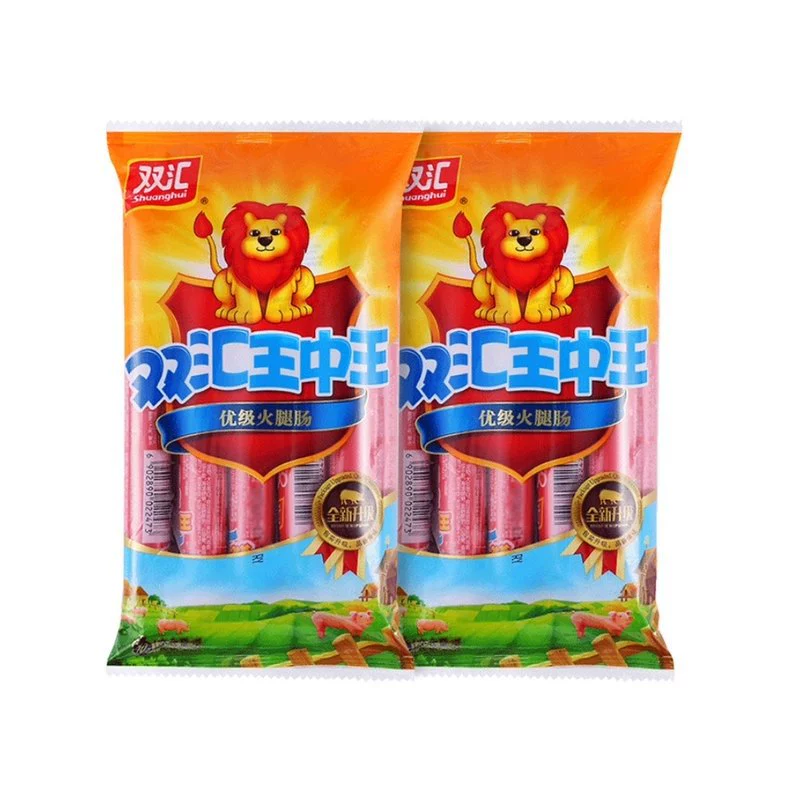 Shuanghui Wang Zhongwang ветчина колбаса мясо быстрого приготовления 30gx8 запеченная колбаса лапша быстрого приготовления супермаркет продукты питания оптом