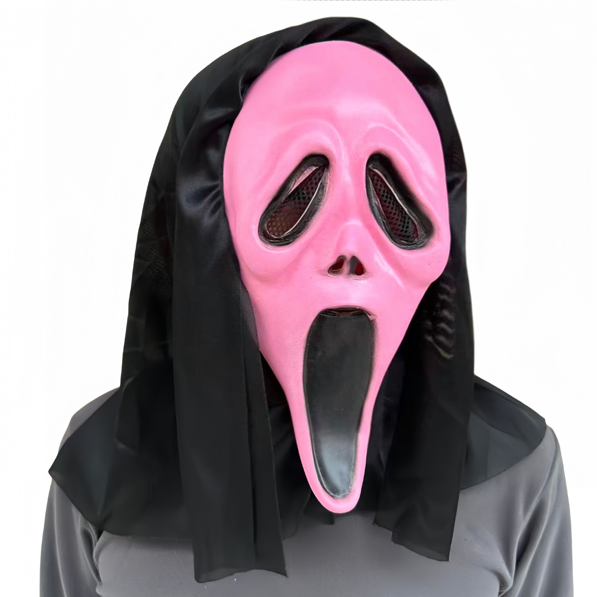 Serie Scream-08 Grito de cara rosa
