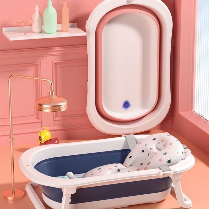 ベビーバスタブ折りたたみ式ベビー横たわって座る大型バスタブ子供用家庭用入浴新生児子供用品|undefined
