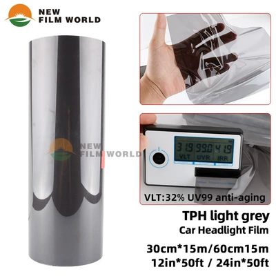 Tail Light Film – Automotive Film - 03x15m-tph-light-gray
