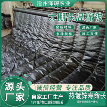 蔬菜大棚棉被 防寒加厚养殖种植水果棉被子 厂家温室大棚保温被