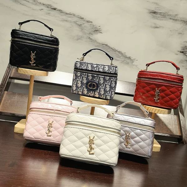 Yang Shulin diamond-pattern lunch bag, mini coin purse, earphone pouch, lightweight shoulder bag, crossbody bag, lipstick and card holder for women