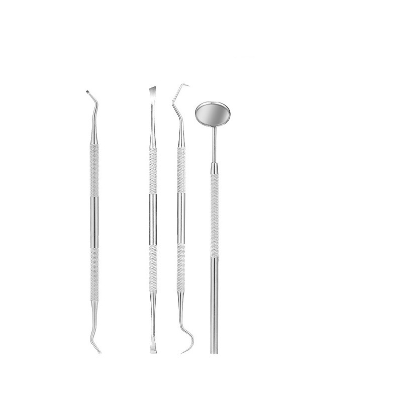 Cuidado dental Herramientas para dentistas orales Extiridor de cálculos de acero inoxidable Herramientas de limpieza dental Juego de 6 piezas
