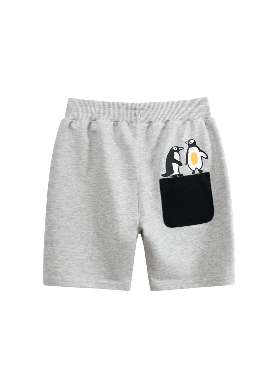 27kids marca de moda ropa para niños al por mayor pantalones para niños verano nuevos pantalones de cinco puntos para niños fuentes transfronterizas