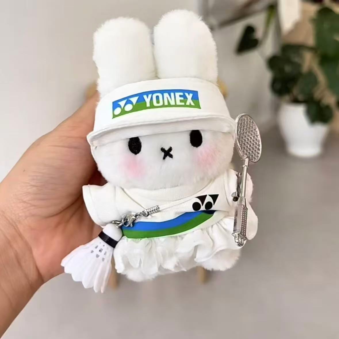 High-End Cute Miffy Rabbit Plush Toy, Adorable Bunny Doll, Plush Toy Bag Charm, Gift for Giving