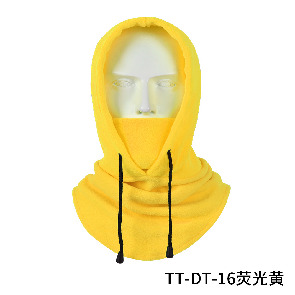 Gorro de ciclismo, gorro cortavientos de invierno, bufanda para deportes al aire libre, capucha gruesa a prueba de frío, máscara, gorro cálido de forro polar para hombre y mujer
