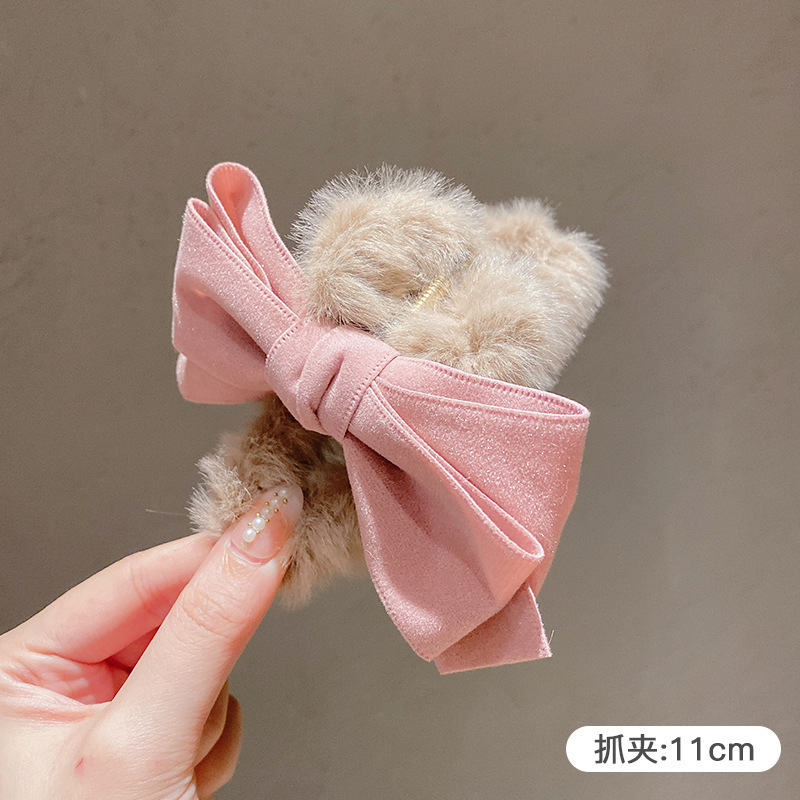 Meilad peludo clip de agarre para mujeres de alta sensibilidad más agujeros de agarre para el cabello clip de pesca clip de cabeza posterior