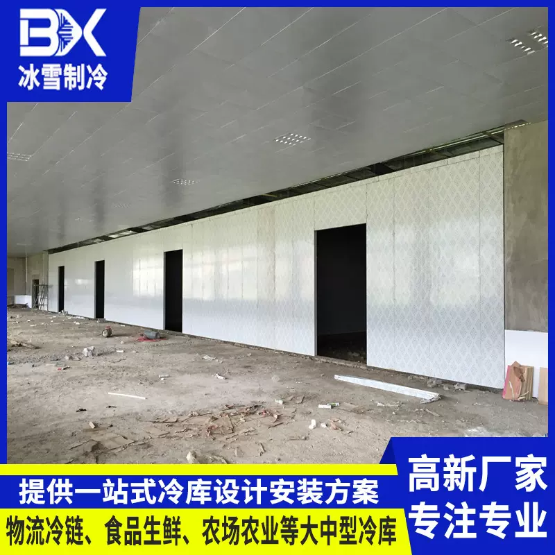 【广东冰雪】制冷设备冷冻库 果蔬冷藏保鲜库海鲜速冻库商用冷库