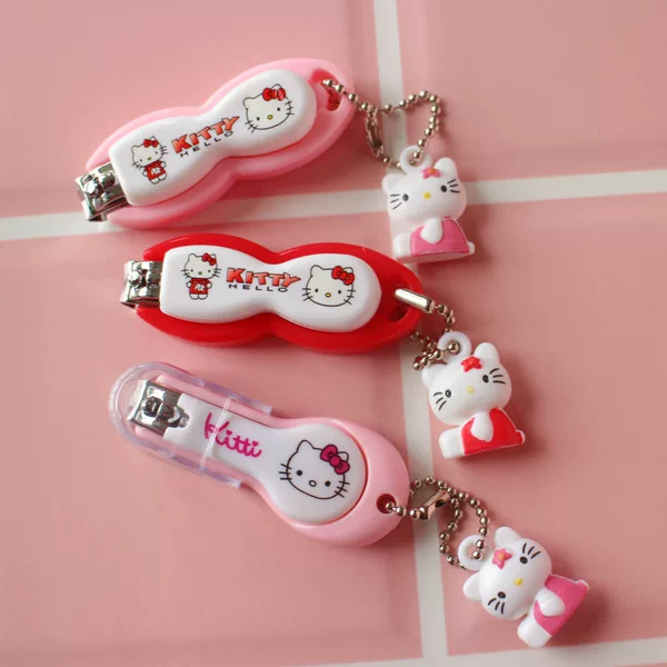 Cute Cartoon Nail Scissors Stainless Steel Manicure Nail Clippers Single Household Korean Creative Portable Large Nail Clippers