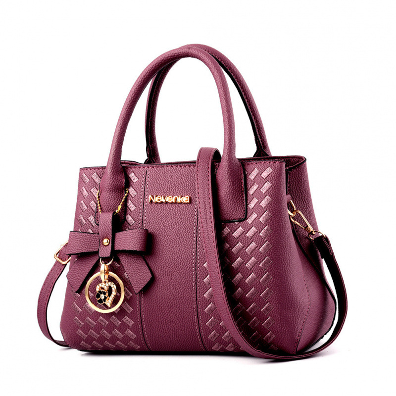 Bolso de mano2025 nuevo bolso de mujer de Boston Europa y América gran capacidad bolso de hombro bolsas de comercio exterior