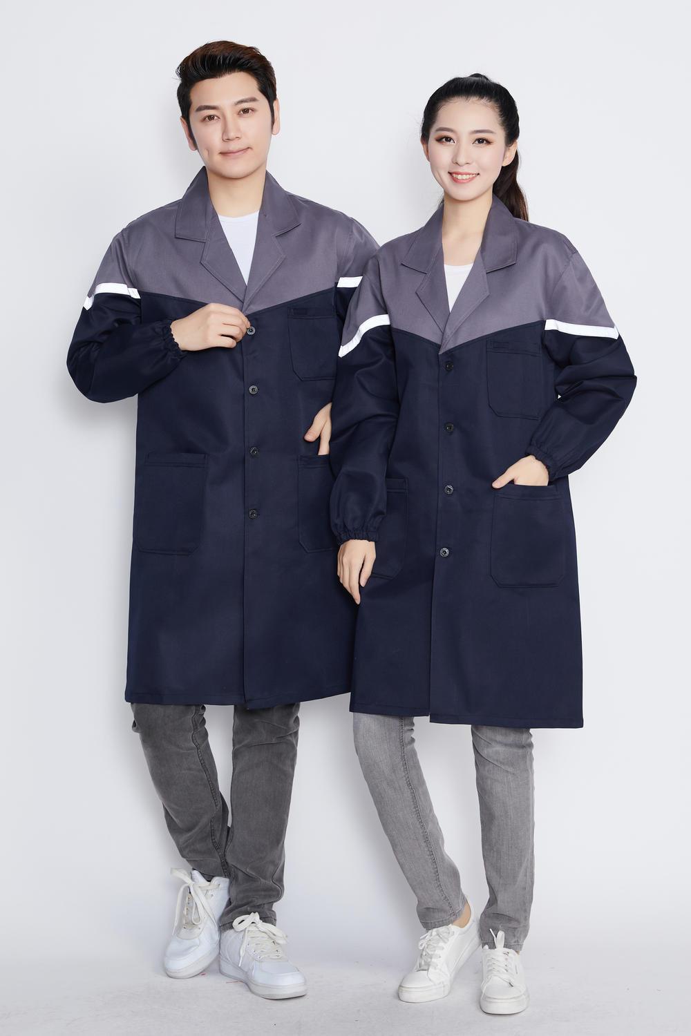 Navy blue and gray [thick color matching reflective strips] / Small size 45kg --- 65kg