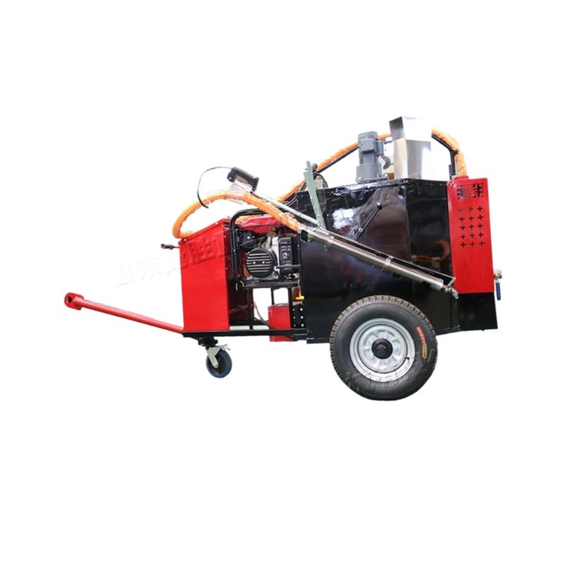 Máquina rociadora de asfalto 100L, renovación de pavimento, rociador de asfalto emulsionado, pequeño equipo rociador de asfalto rociado