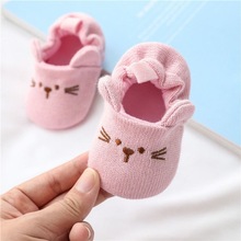 嬰兒鞋子0-6個月嬰兒鞋0-1歲春秋款防滑新生幼兒3-6-12男女寶寶鞋