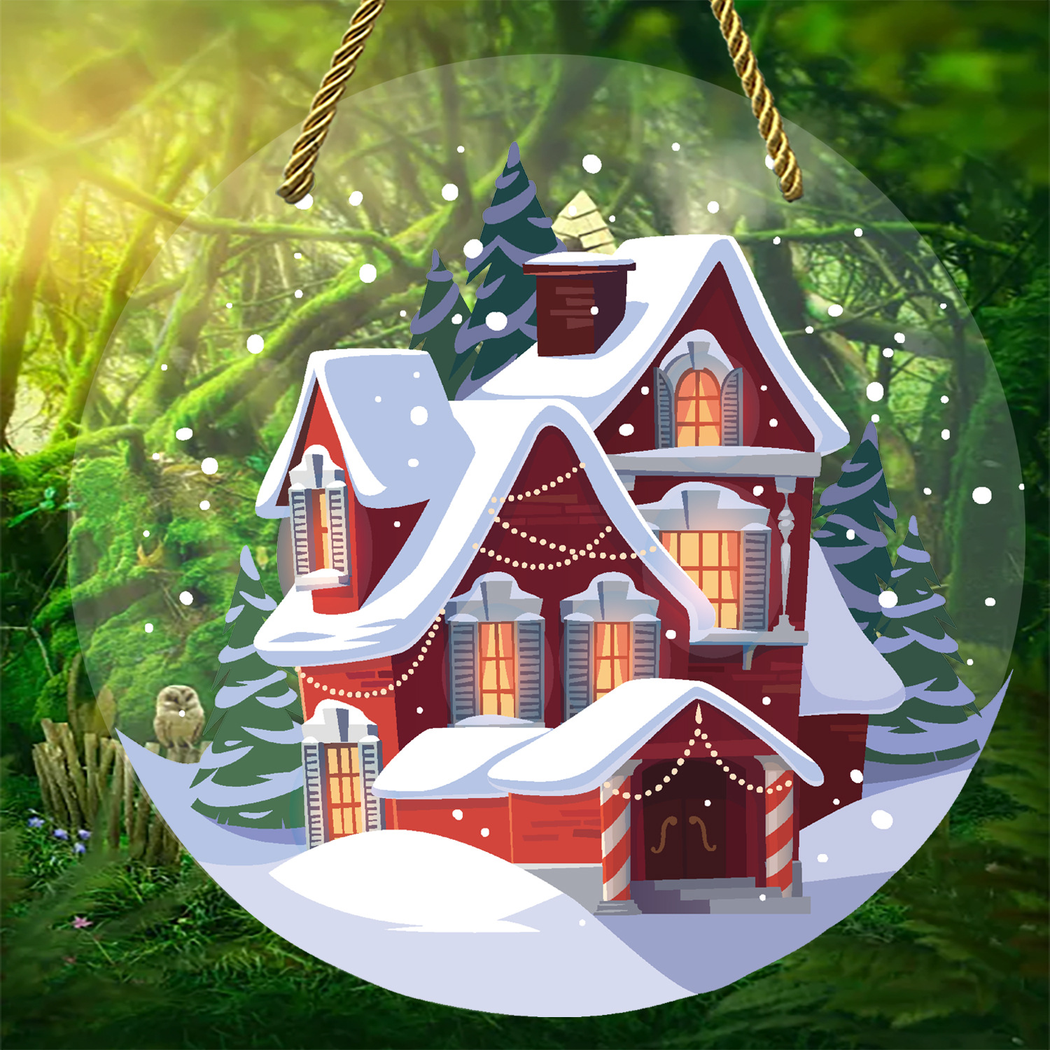 YK6039 크리스마스 하우스