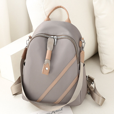 New cross border 2022 Korean Edition lady Oxford Backpack fashion capacity outdoors light travel knapsack schoolbag