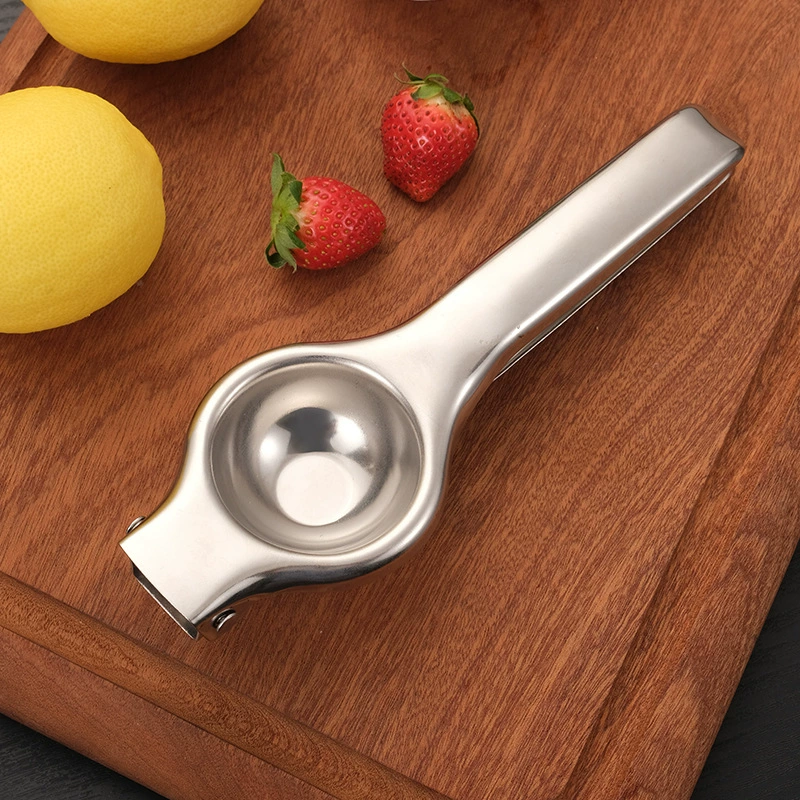 Stainless steel household lemon clip orange juicer multifunctional fruit juicer kitchen manual juice squeezer