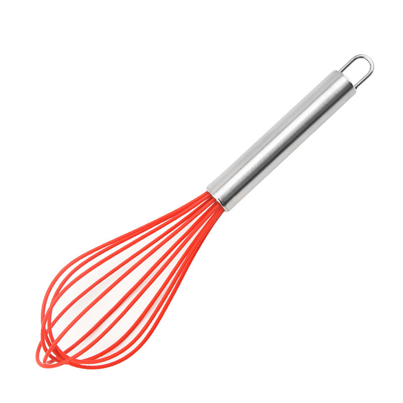 メーカー卸売りシリコン泡立て器キッチン泡立て器ガジェット焙煎手動卵撹拌器|undefined