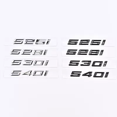 525i emblem, 528i rear tail emblem, Car logo