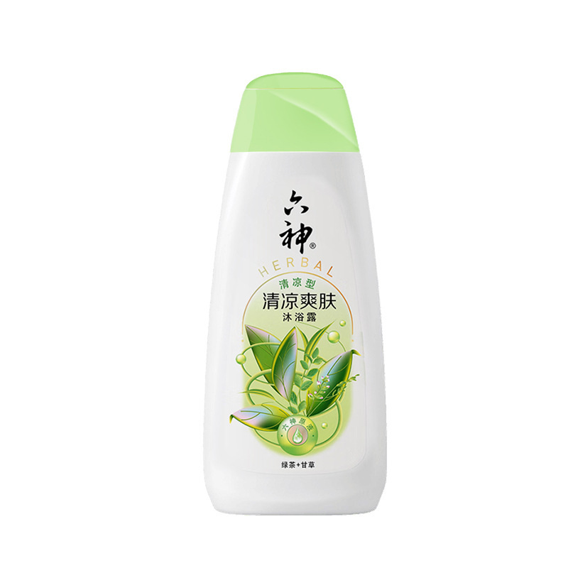 六神沐浴露清凉冰片滋润沐浴乳清香爽肤450G家用正品批发包邮|undefined