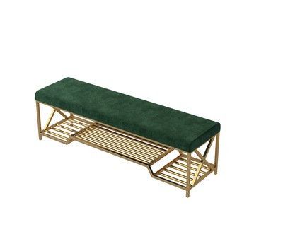 60*32*42 다크 그린 쿠션 (2 층 평면