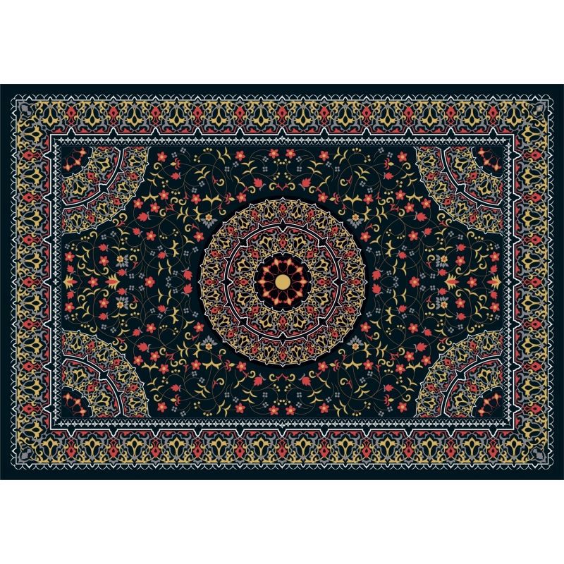 Sudeste de Asia transfronteriza alfombra persa alfombra Europea sala de estar sofá mesa de café hogar alfombra completa dormitorio manta de noche