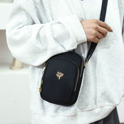 Mini Small bag Messenger 2021 new pattern Inclined shoulder bag Mobile phone bag Female bag Mother bag waterproof nylon Bag