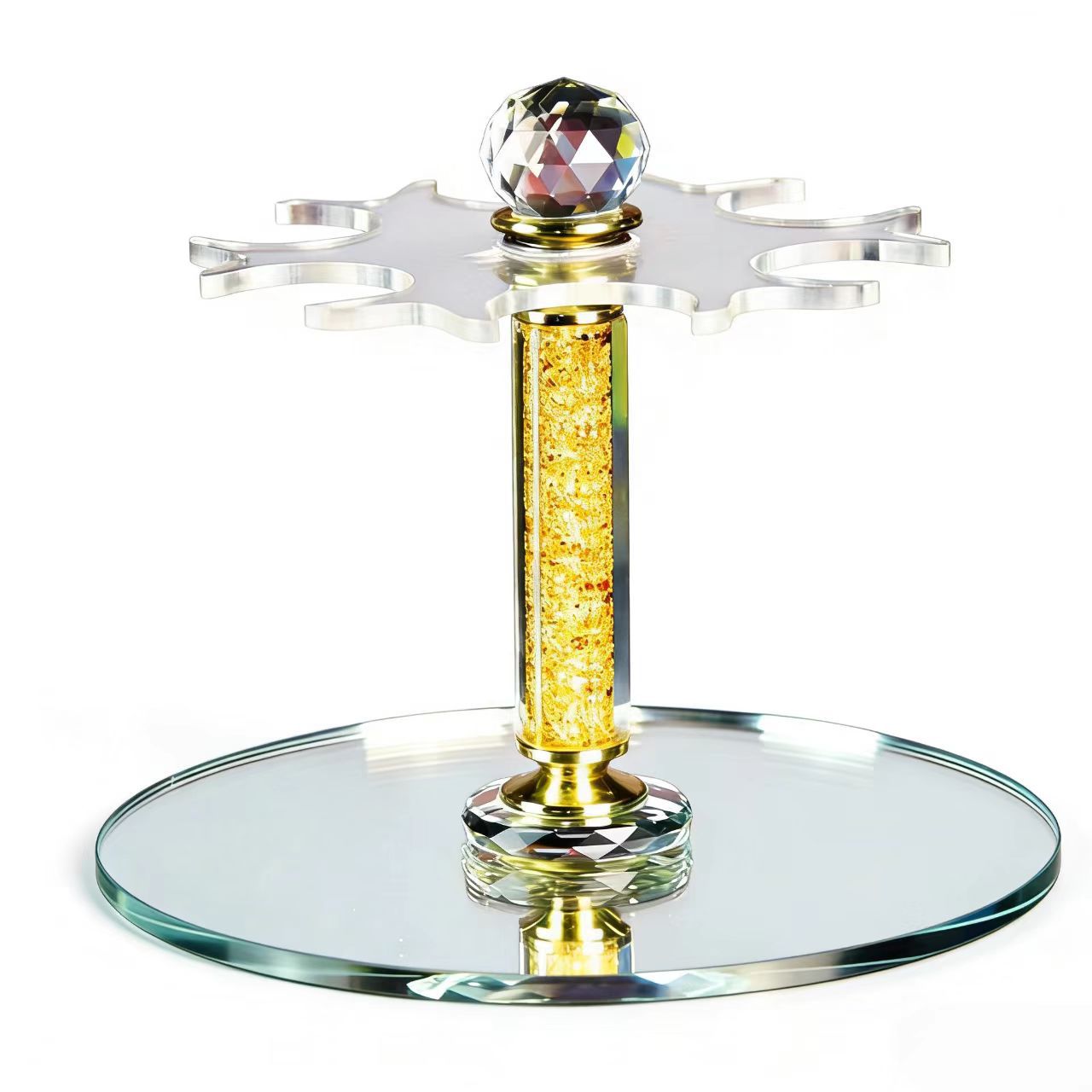 Taza de cerveza de pan de oro, vidrio para el hogar, taza principal de gran capacidad, taza de té personal de cristal, taza de jugo de bebida