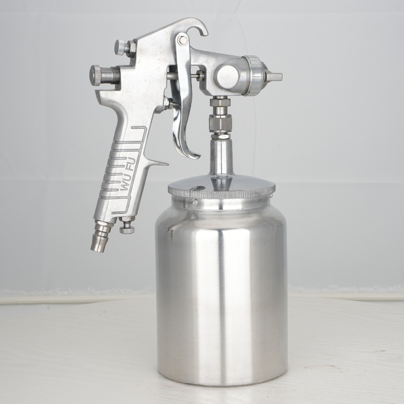 Transfronterizo personalizado W - 77S pistola de pulverización neumática 1.3 - 3.0mm alta atomización 1000ml botella de pulverización pistola de pulverización de pintura