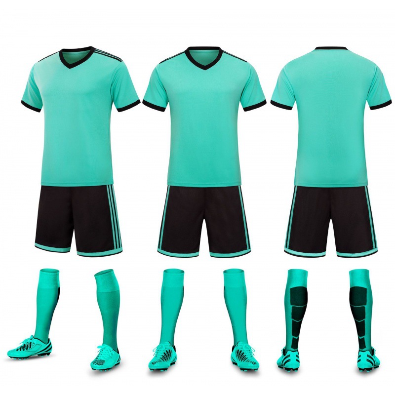 Divisa da calcio per bambini, uomo e donna, per adulti, maglia da allenamento a maniche corte per gare estive, personalizzata_voghion.com