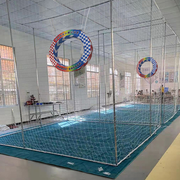 Drone Youth Football Soccer Game Drone Race Field Drone Goal Education Innovation