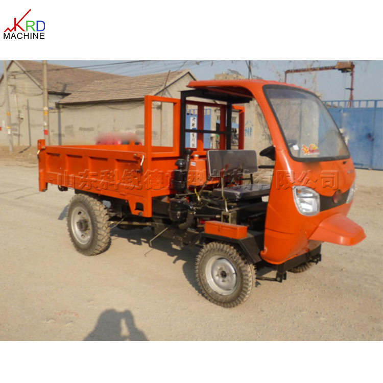 柴油自卸式四轮车 小型家用货物运输车 道路施工混凝土沙石装载车