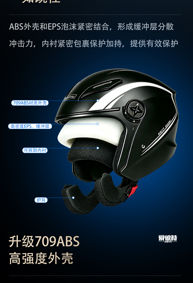 [Cross-border] Cycling Commute Electric Vehicle Helmet, Universal for Women, Warm, 3C Certified Motorcycle Helmet, High-Definition Anti-Fog for Men
