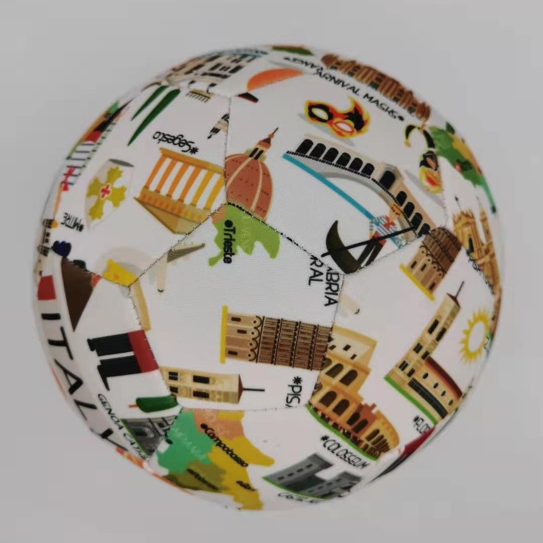 Factory produces diving football No. 5 SBR sewing football beach…