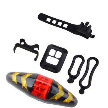 Bicicleta a su vez la luz de control remoto inalámbrico bicicleta de montaña luz trasera luz intermitente luz trasera de la bicicleta